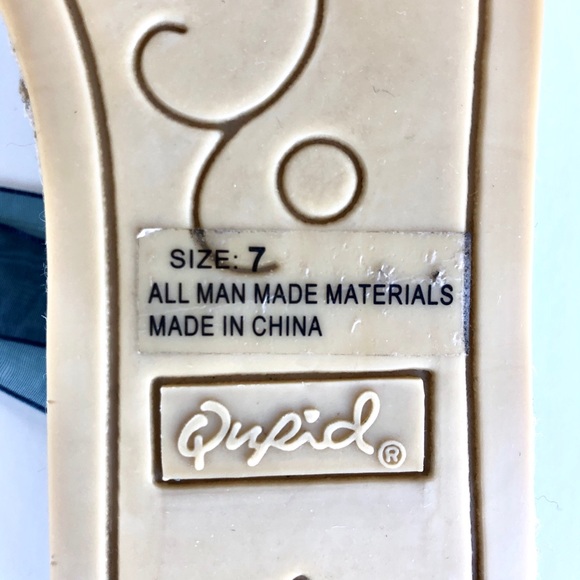 Embellished Lace Up Ballet Espadrilles - Picture 11 of 11